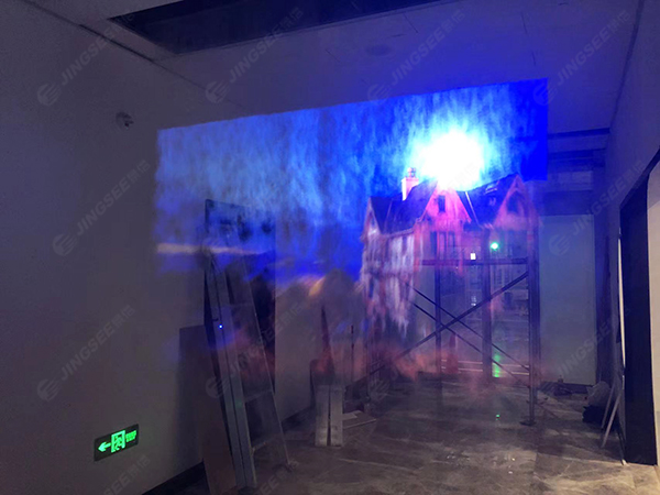 全息投影，霧幕投影